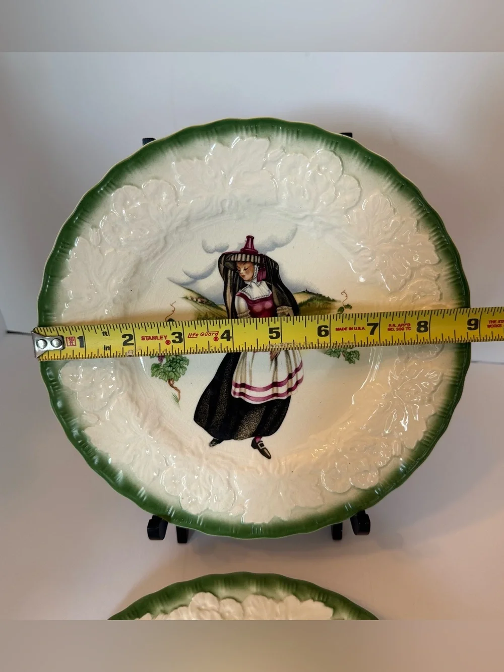 Vintage Plates Alfred Meakin England French Costumes Of 18th Century Set Of 2